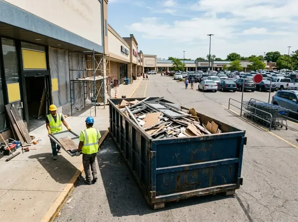 retail-store-renovation-debris-003 — frequently asked questions, Roll-off Dumpster Rentals in Aledo, TX